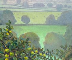 Golden green apples. Somerset meadows 59cm x 84cm £750